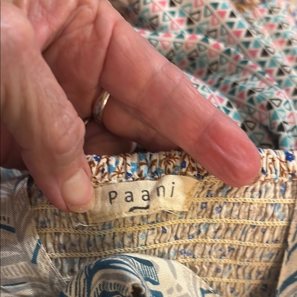 Tan Tiered Midi Sundress - Picture 6 of 6